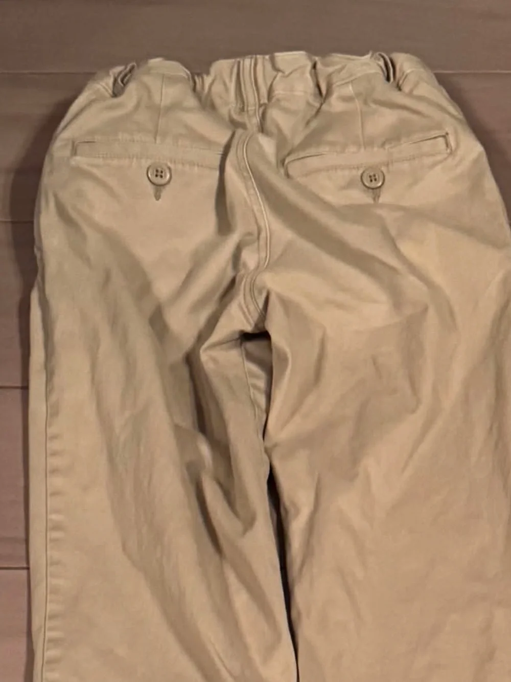 Kids Classic Khaki Chino Pants - Tan